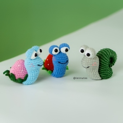 Snail Bundle amigurumi by Lennutas
