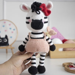 Zack, the zebra amigurumi by GatoFio
