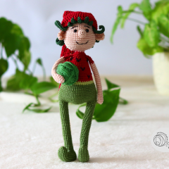 Watermelon Elf Amigurumi Pattern amigurumi pattern by yarnacadabra