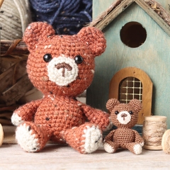 Small Bear amigurumi by Jen Hayes Creations