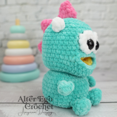 Mr. Secret the Monster Surprise amigurumi pattern by Alter Ego Crochet