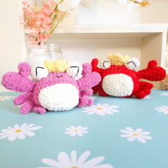 King Crab amigurumi pattern by Hugurumitoys