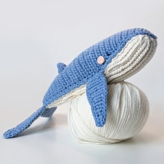Hope the Blue Whale amigurumi by schrahki