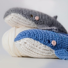 Hope the Blue Whale amigurumi pattern by schrahki