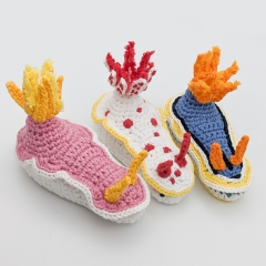 Nudibranch (Sea Slug) amigurumi by schrahki
