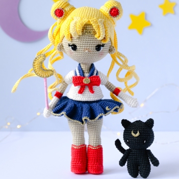 Serenity amigurumi pattern by P'tite Peste