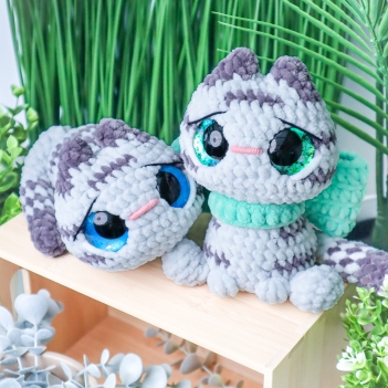 Itty Bitty Kitty, 2 in 1 Pattern  amigurumi pattern by Lex in Stitches
