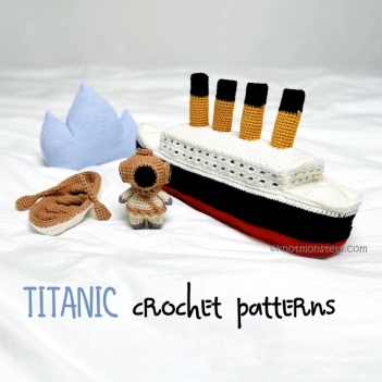 TITANIC Crochet Patterns amigurumi pattern by Knotmonster