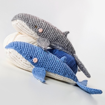 Hope the Blue Whale amigurumi pattern by schrahki