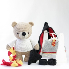 School of Magic Set amigurumi pattern by Madelenon
