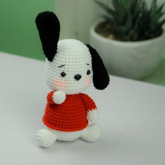 Milo the Pup amigurumi pattern by Lennutas