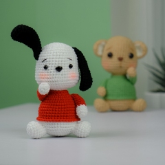 Milo the Pup amigurumi pattern by Lennutas