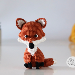 Little Prince and fox amigurumi pattern by yarnacadabra