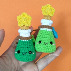 Mini Potion Collection amigurumi by Audrey Lilian Crochet