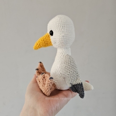 Chippy the Seagull amigurumi by LittleEllies_Handmade