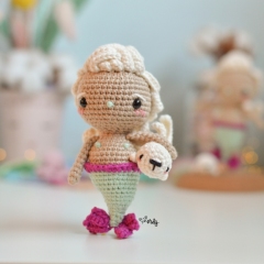 Arthur the Triton amigurumi pattern by O Recuncho de Jei