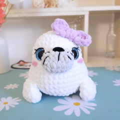 Seals couple amigurumi pattern by Hugurumitoys