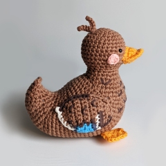 Duckling amigurumi by schrahki