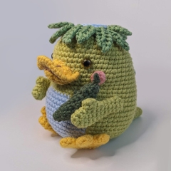 Kappa amigurumi by schrahki