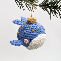 Whale Bauble amigurumi pattern by schrahki