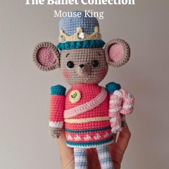 Mouse King amigurumi by Miss Daisy Handmade