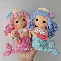 Mermaid Princess amigurumi pattern by Miss Daisy Handmade