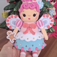 Sugarplum Fairy amigurumi by Miss Daisy Handmade