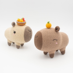 Capybara amigurumi by Planet Piu