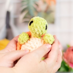 Plush Turtle 2-in-1 amigurumi by Planet Piu
