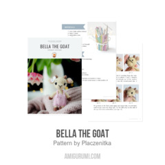 Bella the Goat amigurumi pattern by Plączenitka