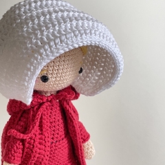 June (from the Handmaid's Tale) amigurumi pattern by Amigurumi Boy