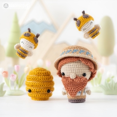 Bee Farm ('Mini Kingdom') amigurumi pattern by AradiyaToys