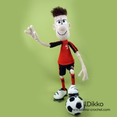 Scorer Scott amigurumi pattern by IlDikko