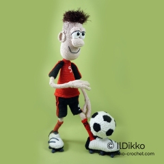 Scorer Scott amigurumi pattern by IlDikko