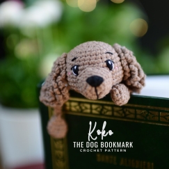 Koko - the dog bookmark