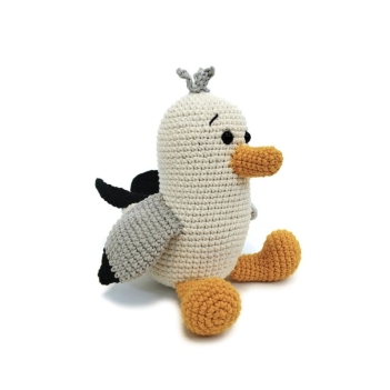 Scraps the seagull amigurumi pattern by Crochetbykim