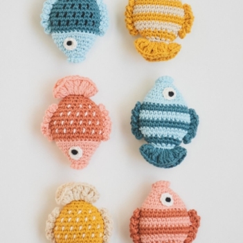 Colorful Amigurumi Fish amigurumi pattern by lilleliis