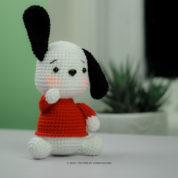 Milo the Pup amigurumi pattern by Lennutas