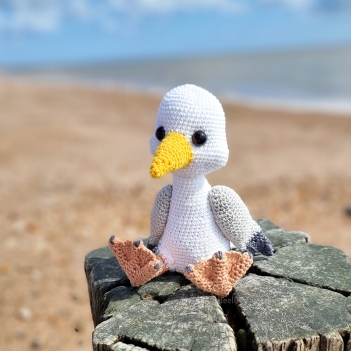 Chippy the Seagull amigurumi pattern by LittleEllies_Handmade