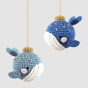 Whale Bauble amigurumi pattern by schrahki