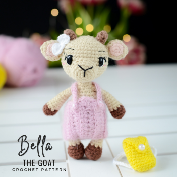 Bella the Goat amigurumi pattern by Plączenitka