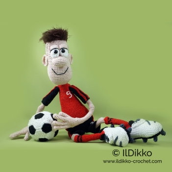 Scorer Scott amigurumi pattern by IlDikko