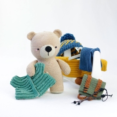 Hiking Set amigurumi pattern by Madelenon