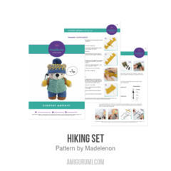 Hiking Set amigurumi pattern by Madelenon