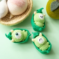 Pois-Poko the monster of garden amigurumi pattern by Khuc Cay