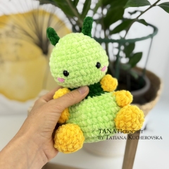 Pack 4 insects with poly pellets amigurumi pattern by TANATIcrochet