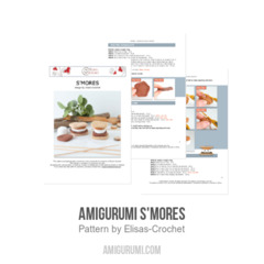 Amigurumi S'Mores amigurumi pattern by Elisas Crochet