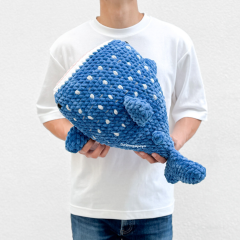 Giant Whale Shark amigurumi by Curiouspapaya