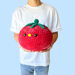 Tomato amigurumi pattern by Curiouspapaya
