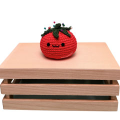 Tomato amigurumi pattern by Curiouspapaya